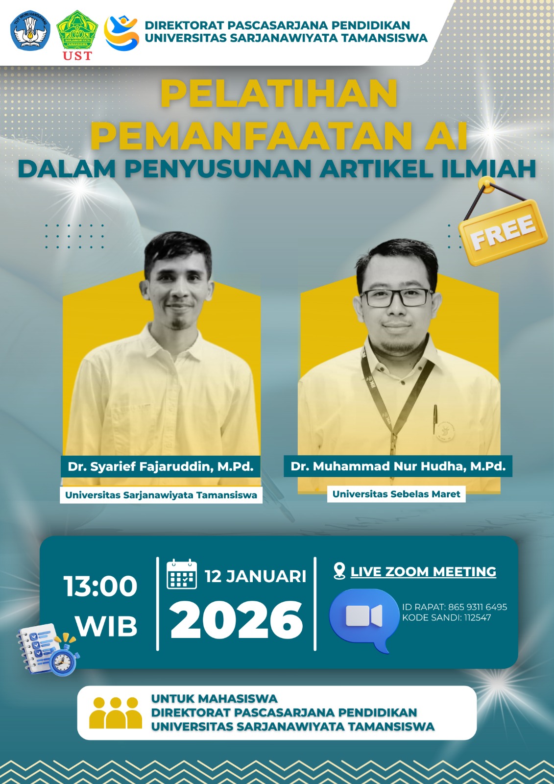 Pelatihan dan Pemanfaatan AI